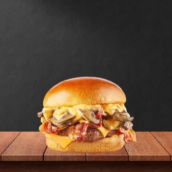Bacon Portabella Mushroom Melt