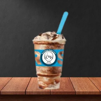 Large OREO® Brownie Twist Chocolate Frosty Fusion™