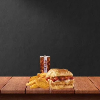 Maple Bacon Chicken Croissant Combo