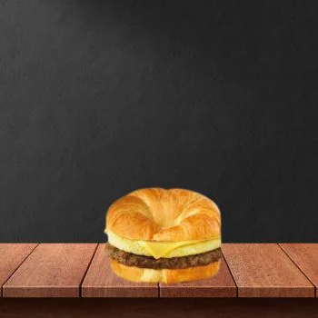 Sausage, Egg & Swiss Croissant