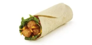 BBQ Wrap, Halloumi Fries