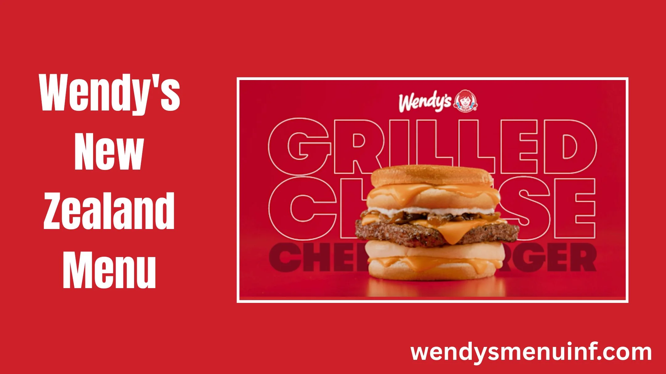 Wendy's New Zealand Menu